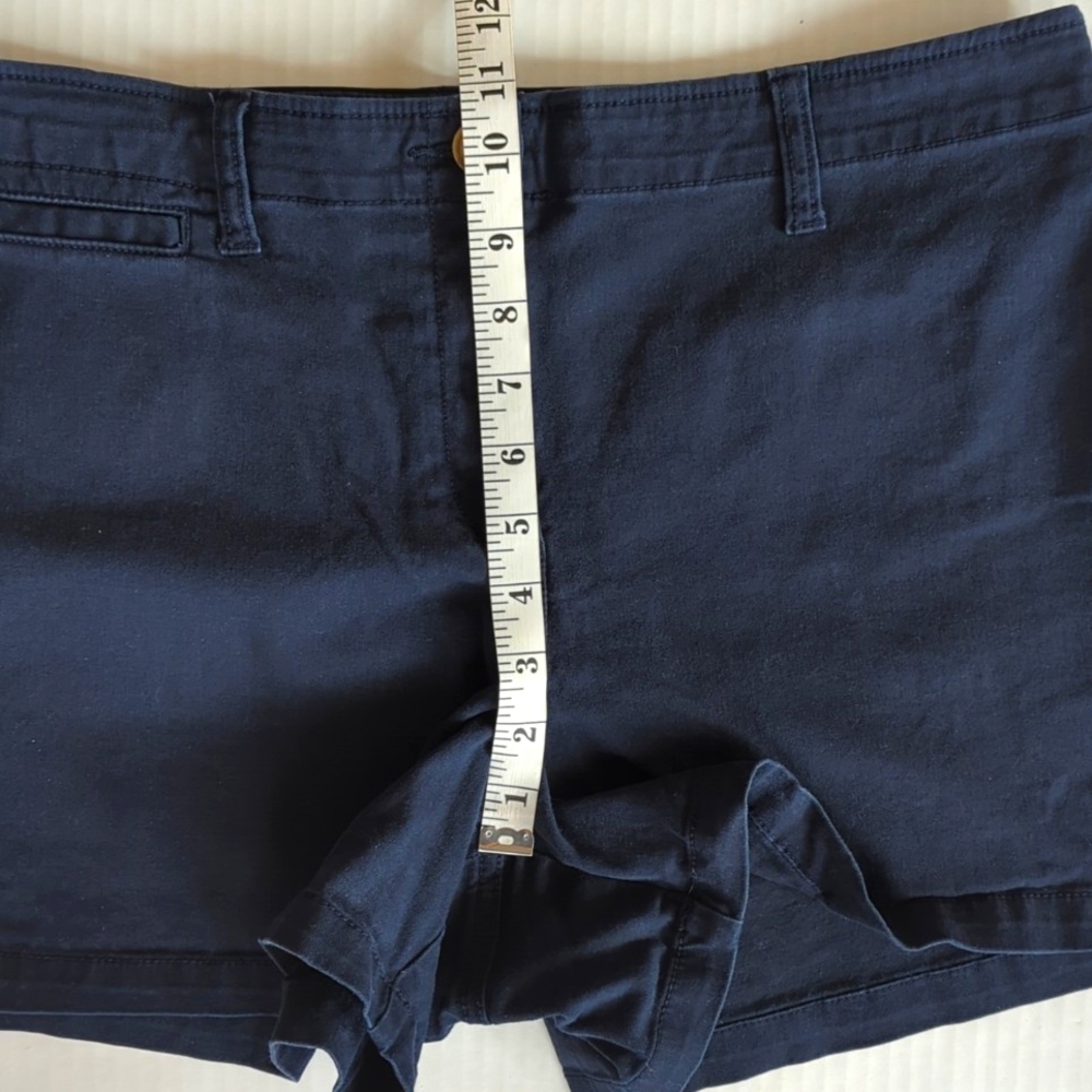 Loft Outlet 4" Shorts 10 Navy Blue - Picture 9 of 11